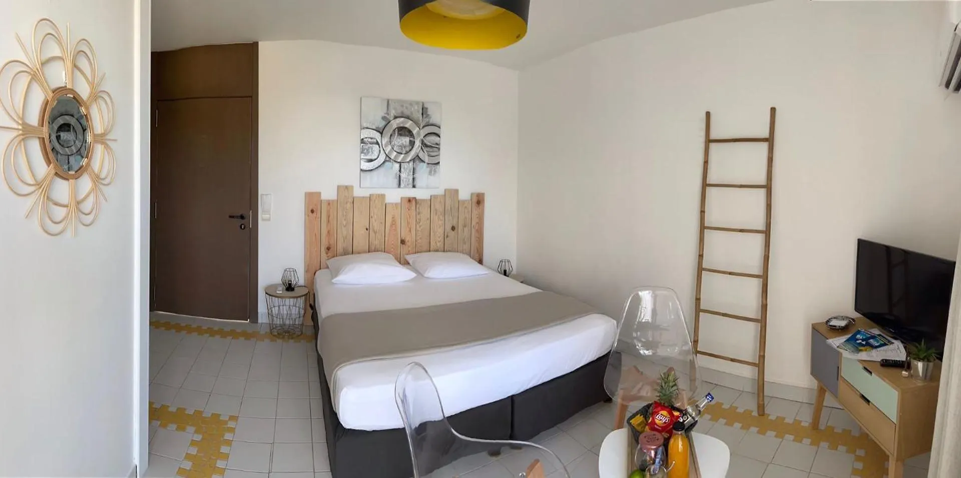 Studio Vue Mer Dans Une Residence Creole Avec Piscine Et Lagon Saint-Francois